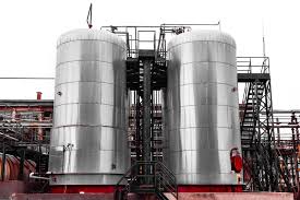 Chemical storage tanks